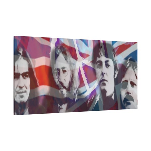 Beatles Wall Art Canvas Print, Stretched, 60 inches x 30inches x 1.25" - Image 3